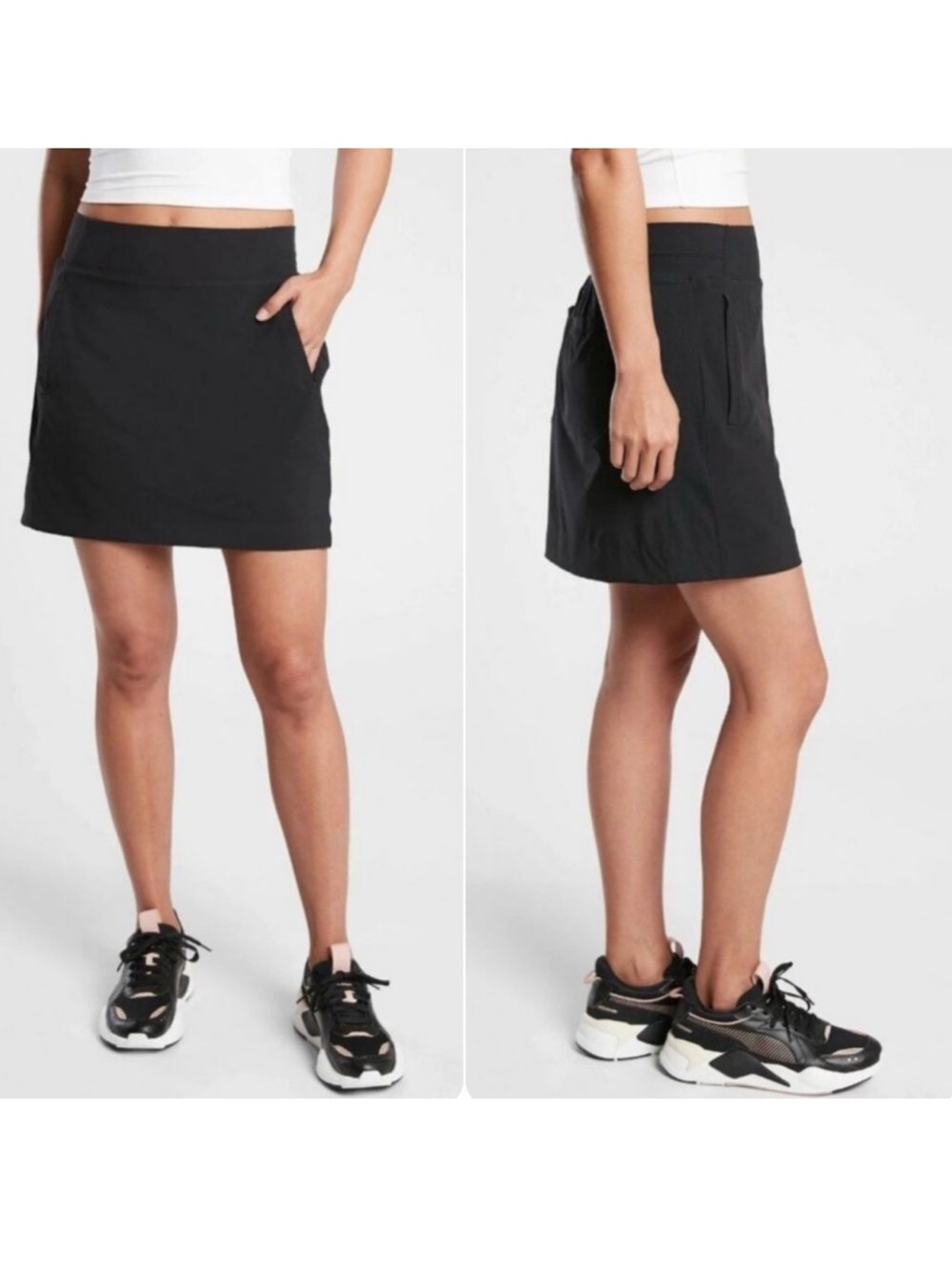 Athleta Brooklyn Skort Black Size 16